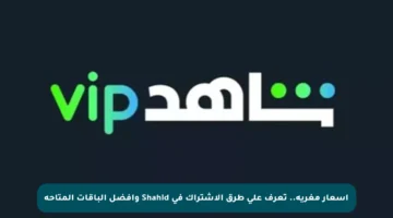 أسعار مغرية.. تعرف على طرق الاشتراك في Shahid وأفضل الباقات المتاحة